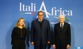 Cumbre Italia-África: Akhannouch recibido por el Presidente italiano