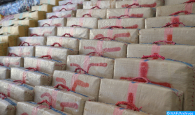 El Guergarat: Abortado un intento de tráfico de 513 kilos de chira (DGSN)