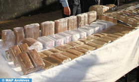 Bab Sebta: Incautados 70 kg de chira (aduana)