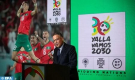 Mundial 2030 : Presentación en Lisboa del eslogan y la identidad visual de la candidatura Marruecos-Portugal-España