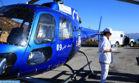 Uarzazat: Una mujer embarazada trasladada en helicóptero al hospital Sidi Hsain Benaceur