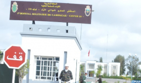 El hospital militar de campaña de Nouaceur, una nueva estructura sanitaria para hacer frente al coronavirus