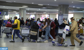 Aeropuerto Mohammed V de Casablanca: 636.989 pasajeros en febrero a través de 5.410 vuelos (ONDA)