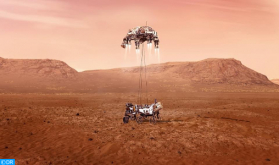 El rover Perseverance recorre sus primeros metros en la superficie de Marte