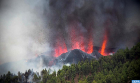 La Palma: Cesa la emisión de ceniza en el volcán, después de intensificarse el tremor