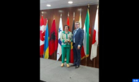 Condecorada la embajadora de Marruecos en Canadá