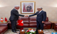 Rabat: Talbi El Alami se entrevista con el embajador de Suiza en Marruecos