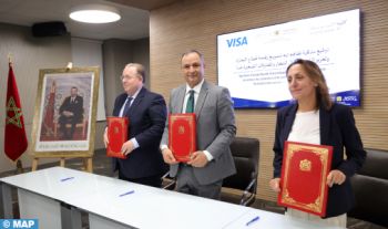 Digitalisation du commerce : Visa & Al Barid Bank s’allient au ministère de l'Industrie