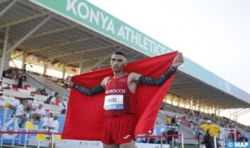 Jeux de la solidarité islamique/5000 m : Mohamed Fares offre au Maroc sa première médaille