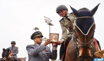 Concours officiel de saut d’obstacles 3* de la Garde Royale: le brigadier-chef Soufyane Chentaf s'adjuge le Prix de la place d'armes de Rabat-Salé