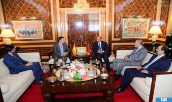 M. Mayara s'entretient avec l'ambassadeur d'Espagne au Maroc