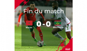 Foot/Match amical: Le Maroc et la Mauritanie se neutralisent (0-0)