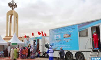 La caravane médicale pluridisciplinaire de la MGPAP fait escale à Laâyoune