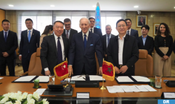Signature d’accords pour l’installation de deux projets chinois à la Cité Mohammed VI Tanger Tech, d'un investissement de 910 millions de dollars