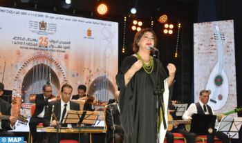Tétouan: La chanteuse libanaise Oumaima El Khalil clôture en apothéose le Festival international de luth