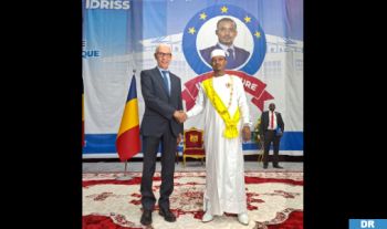 M. Rachid Talbi El Alami représente SM le Roi à la cérémonie officielle d'investiture du Président élu de la République du Tchad