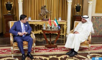 M. Bourita s'entretient à Manama avec le ministre koweitien des Affaires étrangères