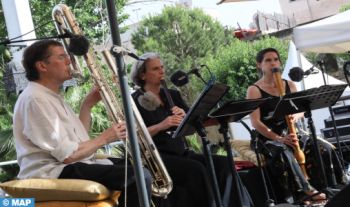 Musiques sacrées à Fès: Les flûtes du "Trio des Trois Lignes" résonnent au magnifique jardin de Jnan Sbil