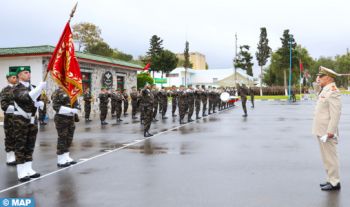 La 1ère Brigade d’Infanterie Parachutiste commémore à Salé le 68ème anniversaire de la création des FAR