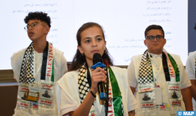 Des élèves palestiniens expriment leur vive joie de visiter les différents stands du SIEL-2024