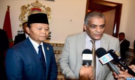 Le premier vice-président de la Chambre des conseillers s'entretient avec le vice-président du Conseil consultatif d'Indonésie