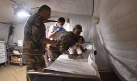 Séisme d'Al Haouz: L'hôpital militaire d'Asni offre ses soins aux blessés