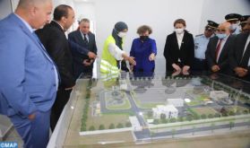 Had Soualem: La Présidente de la MCC visite le chantier de construction de la Station d'épuration des eaux usées STEP