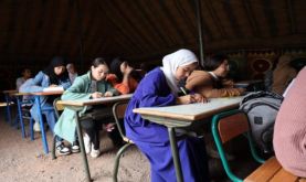 Province de Taroudant: Les élèves retrouvent les bancs de l'école dans les zones touchées par le séisme