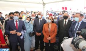 Boujdour: Mme Bouchareb lance un projet de mise à niveau urbaine de quartiers sous-équipés