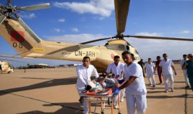 Séisme d'Al Haouz : Mise en place par les FAR d’un important dispositif de secours et d’acheminement des aides par voie aérienne