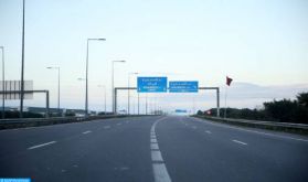 Autoroute Casablanca-Berrechid: Travaux de dépose d'une passerelle piétons au PK1 (ADM)