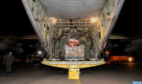Départ d'avions acheminant des aides alimentaires au profit des forces armées et du peuple libanais