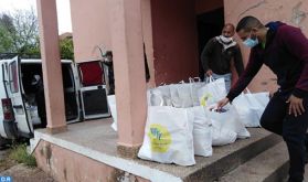 Al Haouz : Plus de 14.000 bénéficiaires de l’Opération de distribution alimentaire Ramadan 1441