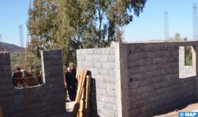 Azilal : La phase de reconstruction débute dans la commune d’Anzou à la grande satisfaction des habitants