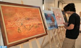 Ouverture du 8ème Festival international de Fès de l'art de la calligraphie arabe