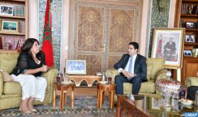 M. Bourita s'entretient avec la vice-présidente de la Chambre des députés du Chili