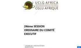 Réunion lundi de la 24e session du Comité exécutif de CGLU-Afrique