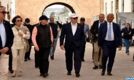 SAS le Prince Albert II de Monaco visite "Bayt Dakira" à Essaouira