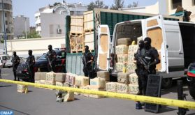 Casablanca: Saisie de 13 tonnes de chira et interpellation d'un individu présumé impliqué dans cet acte criminel