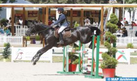 Semaine du cheval 2023 (saut d'obstacles): La cavalière Malak Zidani remporte le championnat du Maroc U18