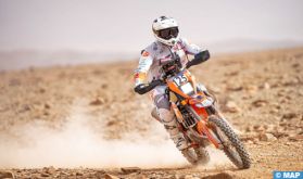 Le Marocain Amine Echiguer remporte le Rallye du Maroc dans la catégorie moto "Rallye 3"