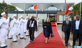 La Première Dame de Côte d’Ivoire quitte le Maroc au terme d’une visite de travail