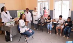 Aïn Chock: Campagne médicale au profit de plus de 200 élèves et de leurs parents