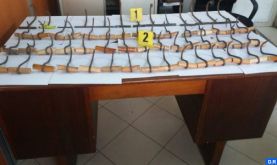 Tanger: saisie de 138 objets en fer qui seraient utilisés pour l'escalade et l'incursion lors des tentatives collectives d'immigration illégale (DGSN)