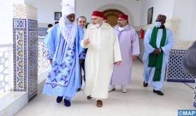 Le khalife général de la Tariqa tijaniya au Nigeria visite l'Institut Mohammed VI de Formation des Imams Mourchidine et Mourchidat