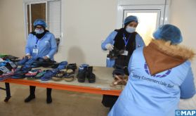 Fnideq: Une unité de recyclage textile emploie des ouvriers qui s'adonnaient à la contrebande vivrière