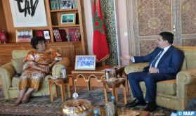 M. Bourita s'entretient avec la présidente de l’Assemblée nationale de la République d’Angola