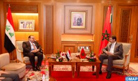 M. Abdennabaoui s'entretient avec le ministre irakien de la justice