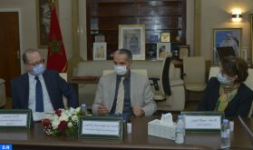 La Fondation Mohammed VI pour la Réinsertion des Détenus reçoit le directeur de l'UNICEF pour la région MENA