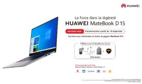 Huawei MateBook D15, le laptop idéal pour les fans de performances de pointe
